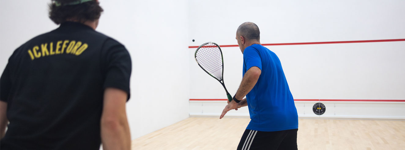 Squash players